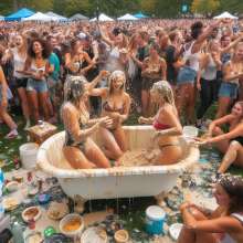 Bobographer: Tub in the Park--dough edition