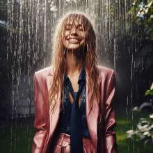 Wetmaxiskirts: AI wetlook/muddy women wearing business suits (Mdic)