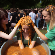 schneider: Bath of baked beans