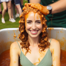 schneider: Bath of baked beans