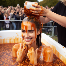 schneider: Bath of baked beans