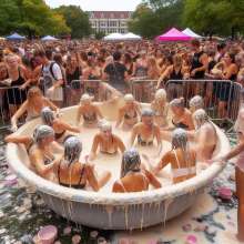 Bobographer: Tub in the Park--dough edition
