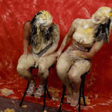 SlapstickStuff: SlapstickStuff's First-Ever Two-Girl Fully Nude Scene!