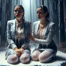 carlosstf33: Office workers... glamour Mud and Slime and Wet