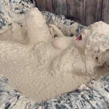 Messygirl: Horny Farm Girl in Pig Slop