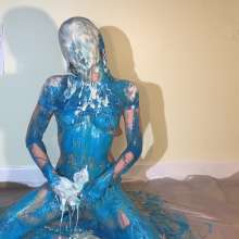 RevSlymsford: Kaydens Stretchy Blue Slime, Cake Batter, Head Dunking ++
