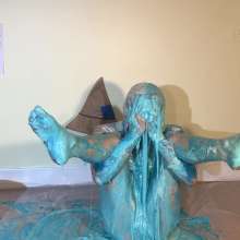 RevSlymsford: Kaydens Stretchy Blue Slime, Cake Batter, Head Dunking ++