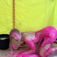 RevSlymsford: Kaydens Tries Super Stretchy Sticky Slime With White Batter