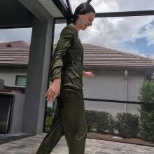 WetlookFashion: Kilo Swims in Two Nylon Outfits