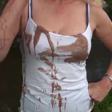 custardcouple: Messing up My Tight Top and PVC Skirt