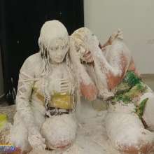 Hikari-Studio-Wam: Messy Encounter with a Lot of Egg and Flour