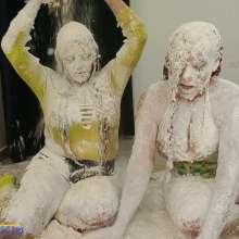 Hikari-Studio-Wam: Messy Encounter with a Lot of Egg and Flour