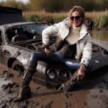 Rainman_666: Mud, winter clothing and cars...