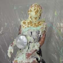 Miss Nicole: Natalie Is Barraged with a Dozen Pies and Slime in PVC Dress
