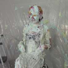 Miss Nicole: Natalie Is Barraged with a Dozen Pies and Slime in PVC Dress