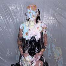 Miss Nicole: Natalie Is Barraged with a Dozen Pies and Slime in PVC Dress