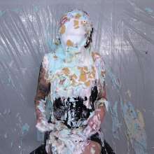 Miss Nicole: Natalie Is Barraged with a Dozen Pies and Slime in PVC Dress