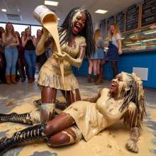 wam262: Bakery food fight creations