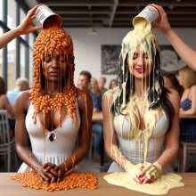 wam262: Bakery food fight creations