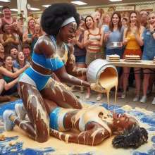wam262: Bakery food fight creations