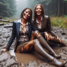 carlosstf33: Office workers... glamour Mud and Slime and Wet