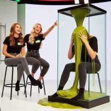 steven306: Girls wearing ankle socks taking part in gunge style gameshows