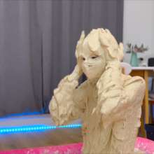 Your Wet Cat: Pretty Schoolgirl Turned into a Clay Golem