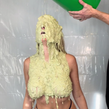 Slimed Models: Coming Soon!  Our Unbelievable Shoot With New Model Ashley!