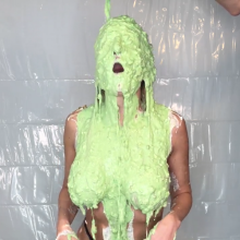 Slimed Models: Coming Soon!  Our Unbelievable Shoot With New Model Ashley!