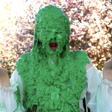 PieZone: Lindsay Gets Slimed!