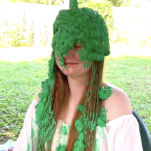 PieZone: Lindsay Gets Slimed!