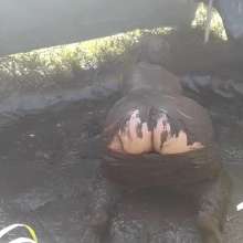 Darkabyss445: Sexy Mud Slut in Muddy Jeans