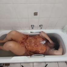 Darkabyss445: Sexy Wet Dress in the Bath