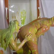 RevSlymsford: Slimy Lesbians Axa and Satine Have Naughty XXX Fun