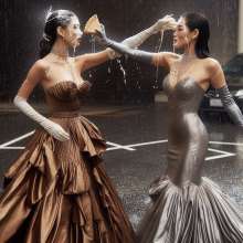 Sleazoid44: Success: Both women pied