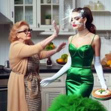 Sleazoid44: You're not welcome in my kitchen!