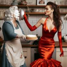 Sleazoid44: You're not welcome in my kitchen!