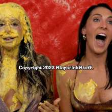 SlapstickStuff: SlapstickStuff's First-Ever Two-Girl Fully Nude Scene!