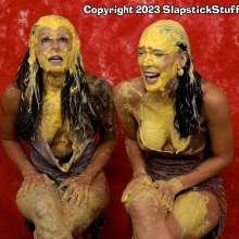 SlapstickStuff: SlapstickStuff's First-Ever Two-Girl Fully Nude Scene!