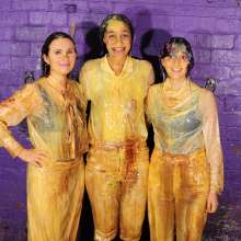 DungeonMasterOne: Three Gloopy Girls All In White!