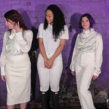 DungeonMasterOne: Three Gloopy Girls All In White!