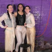 DungeonMasterOne: Three Gloopy Girls All In White!