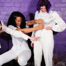 DungeonMasterOne: Three Gloopy Girls All In White!