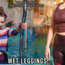 Wet Live Team: Wet Leggings in a Deep Pool, Natashka Sporty Look