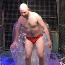 LiquidX: Zane Trapped in Inflatable Chair