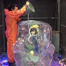 LiquidX: Zane Trapped in Inflatable Chair