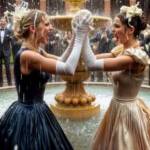 Sleazoid44: Pie Fights In A Fountain