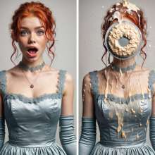 Sleazoid44: Well-dressed women, well-aimed pies