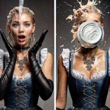 Sleazoid44: Well-dressed women, well-aimed pies