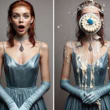 Sleazoid44: Well-dressed women, well-aimed pies